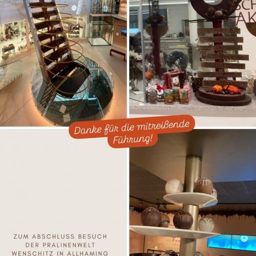 Besuch der Pralinenwelt Wenschitz in Allhaming