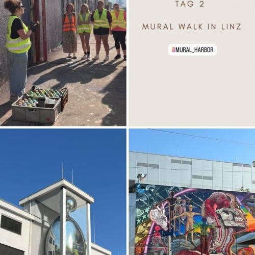 Mural Walk in Linz